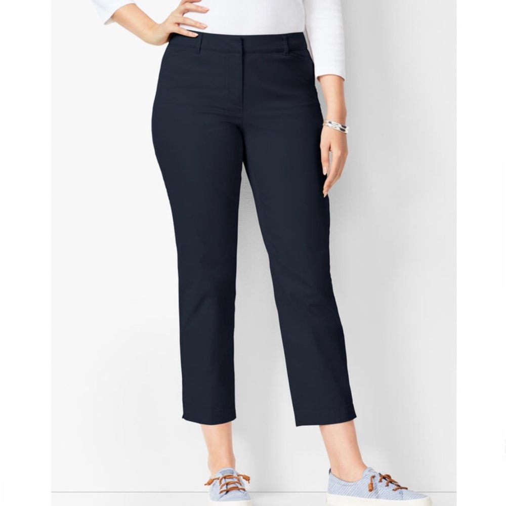 NEW Talbots Perfect Crop Pants Curvy Fit Size 16WP
